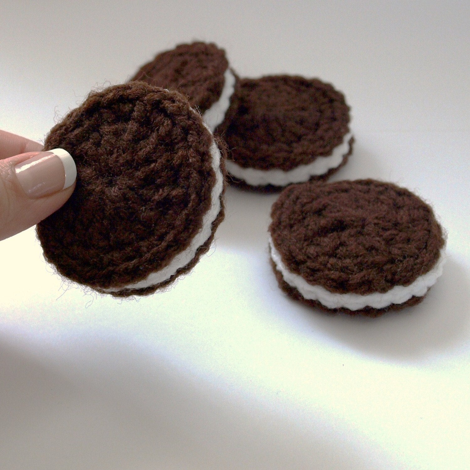 Oreo Cookie Amigurumi toys -set of 4
