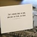 Aint Nobody Dope As You--You Just So Fresh, So Clean - Handmade Letterpress Card