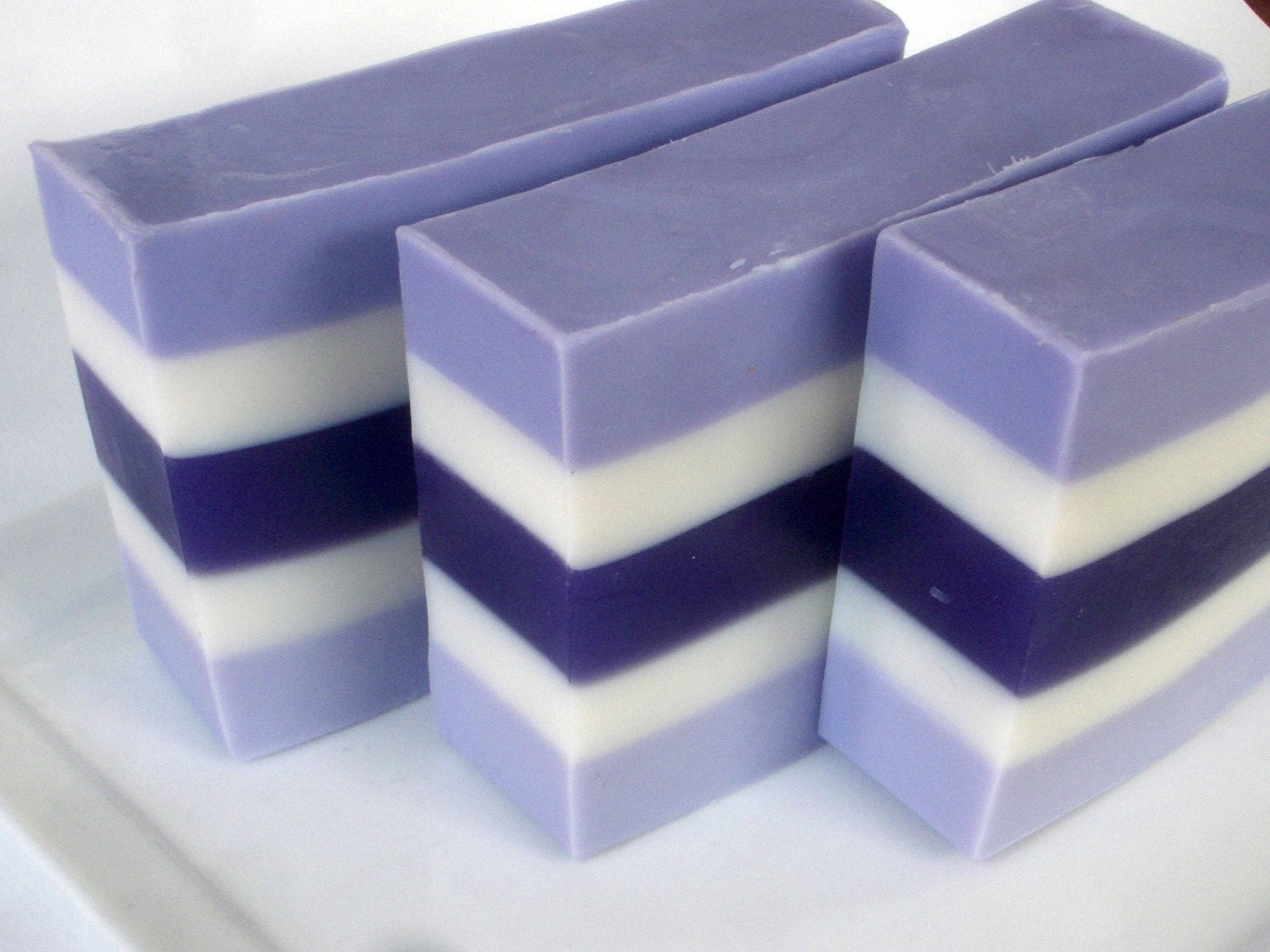 Soap - Vanilla Lavender  - Handmade Natural Glycerin Soap