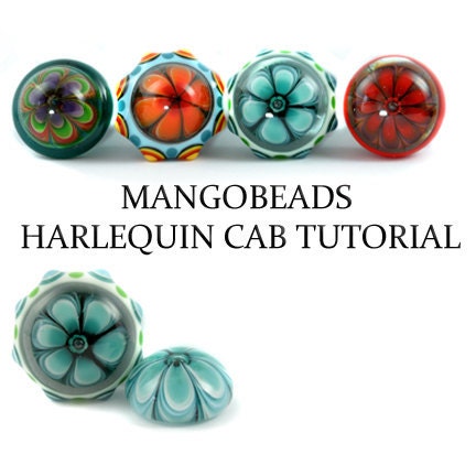 Harlequin Cabochon Lampwork Tutorial