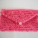 Knit Cell Phone Cozy Vegan