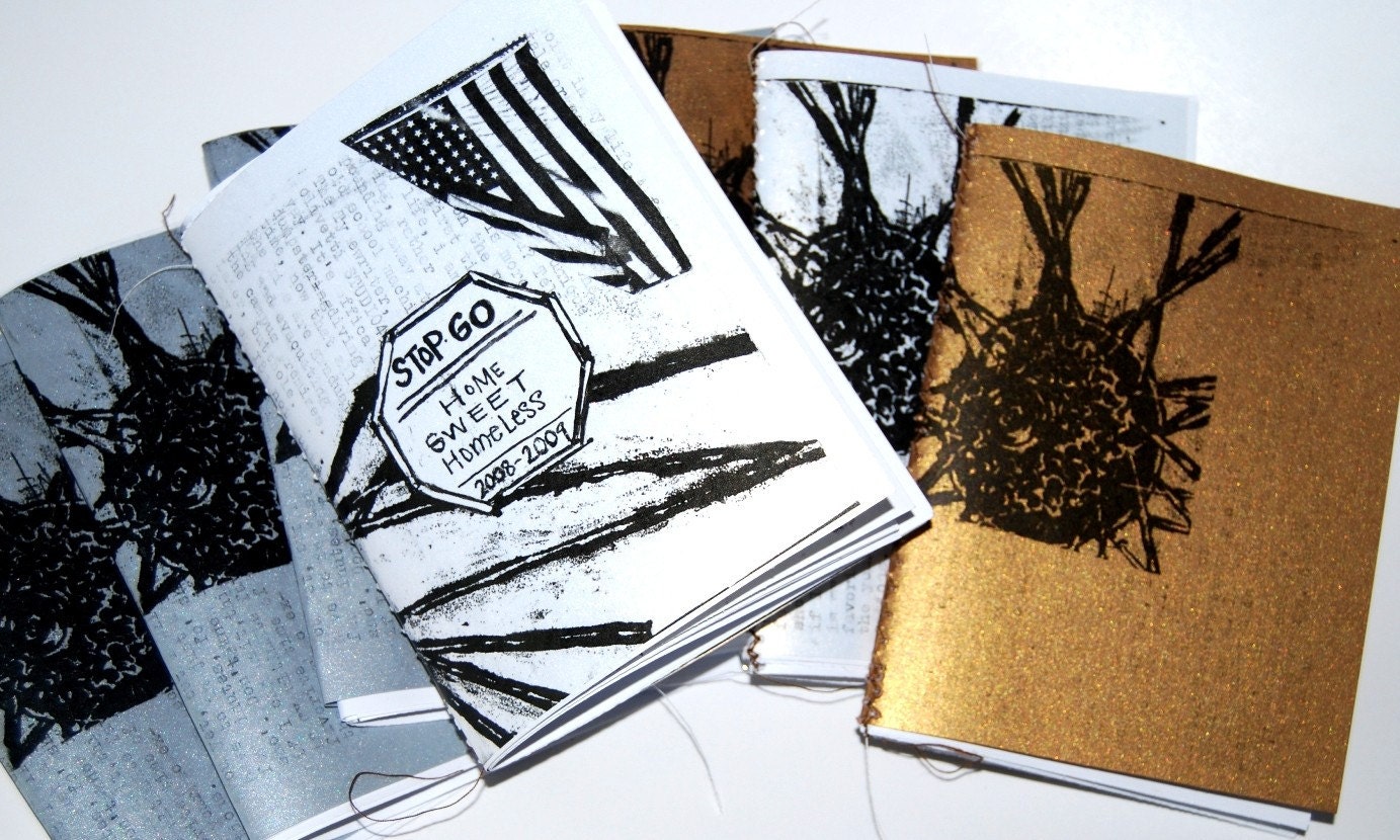 WHITE DIAMOND-- Home Sweet Homeless- zine IV