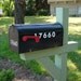 Custom Mailbox House Numbers - Vinyl Decal Sticker