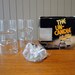 SALE - Set of Two Short Un-Candles from Corning (2)