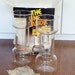 SALE - Set of Two Tall Un-Candles from Corning
