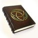 Celtic Large Leather Journal / Sketchbook - Leonardo Da Vinci Geometry