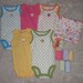 Baby Girl Gift Flower Onesie Bouquet