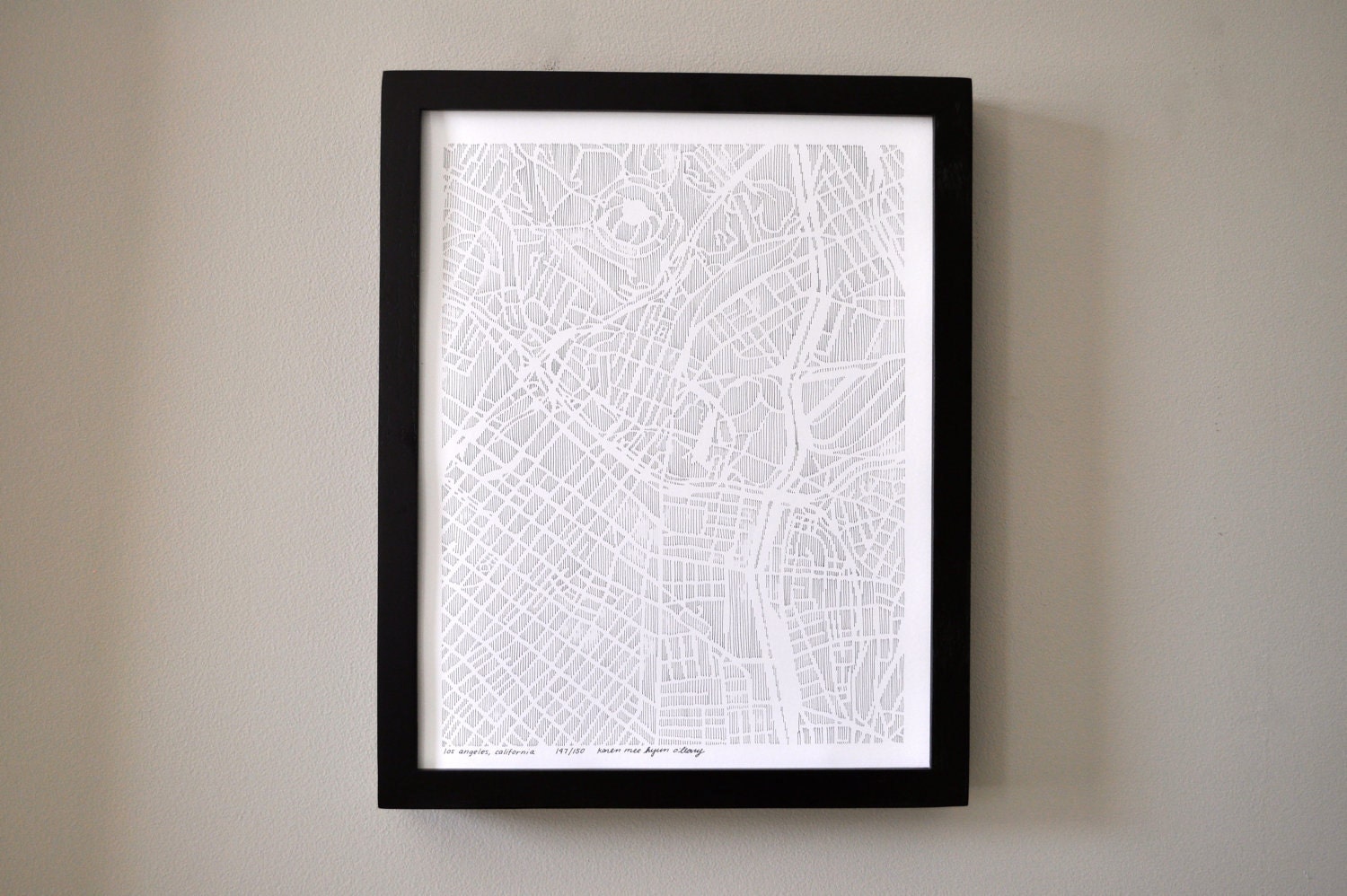los angeles PRINT