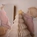 Vintage Christmas Gift Trims - Betsey Clark Honeycombs - A Set of Two