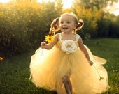 Sweet Buttercup Tutu Dress- SZ 1-3 YRS