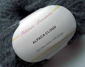 Grey Filatura Lanarota Alpaca Cloud Luxury Yarn Soft and Fluffy