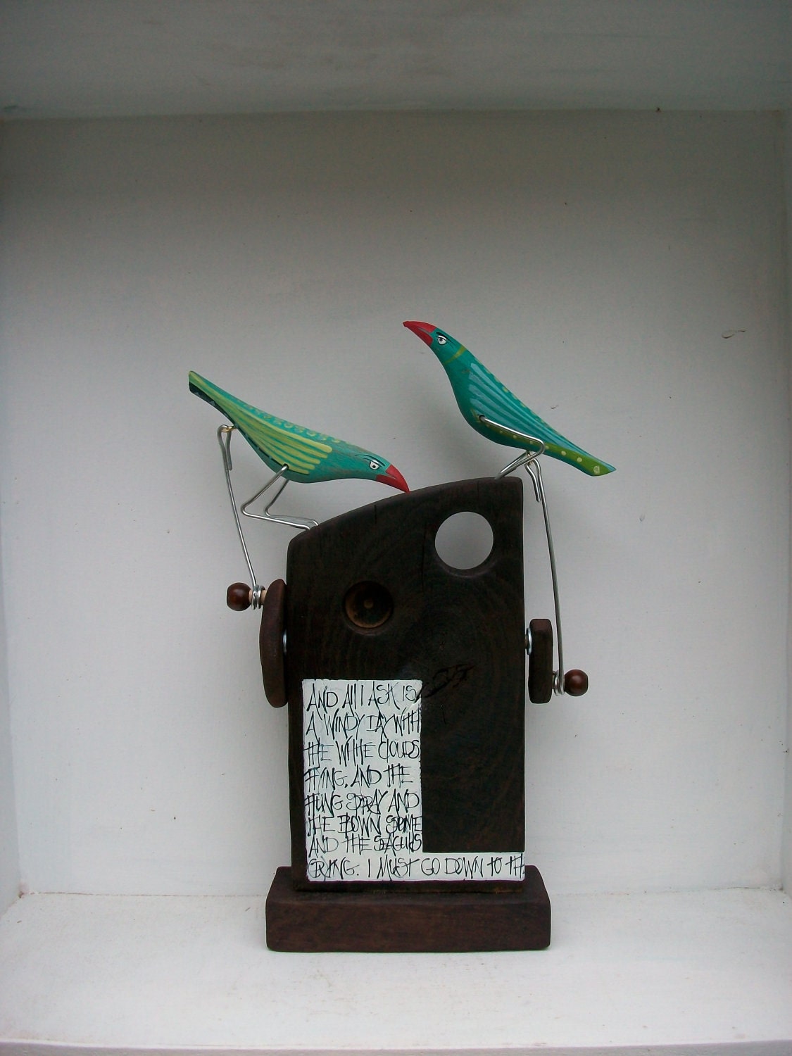 Double pecking birds