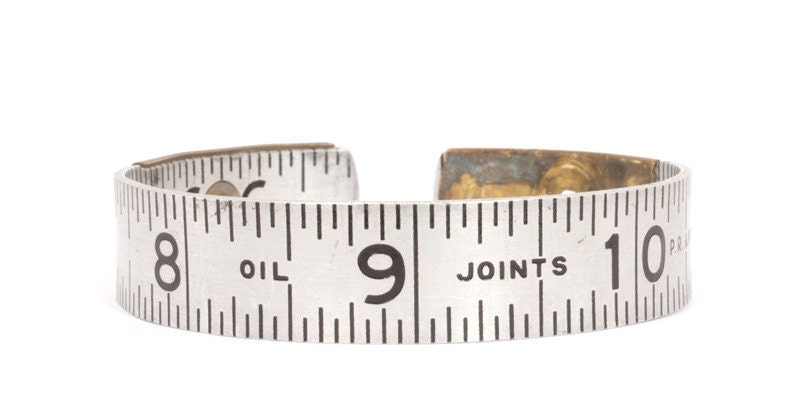 Handmade Vintage Lufkin Ruler Bangle