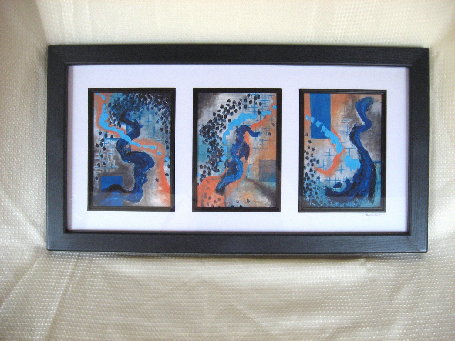 Frames of Thought, Framed 5x7 Tryptych Prints