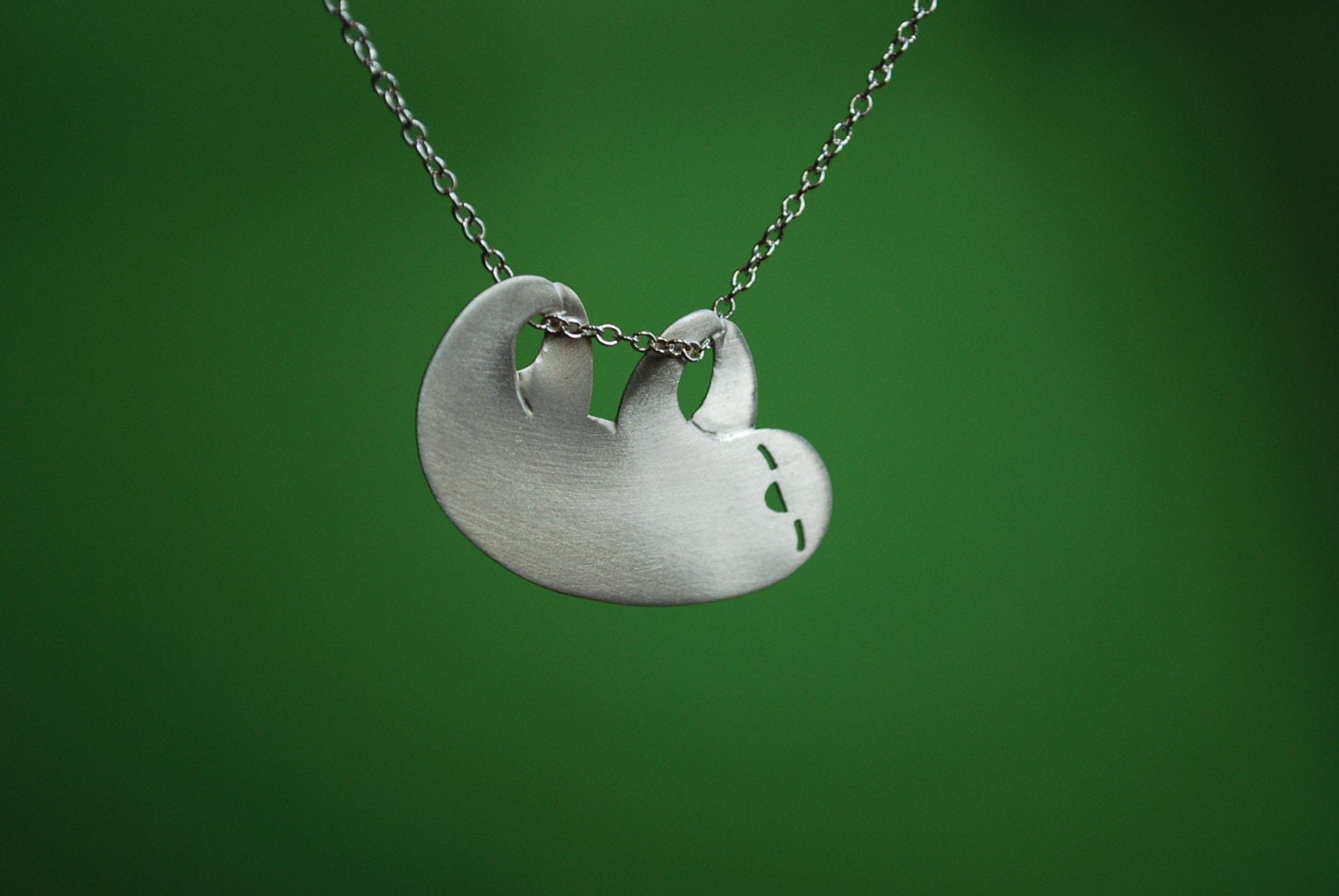 Happy Sloth Necklace