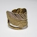 Steampunk ANGEL FEATHER, Victorian, Adorable feather wraps around finger