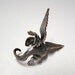 Steampunk Dragon Ring, dragon body wrap around finger (sw)