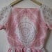 SALE Vintage 1950's L'AIGLON Sheer Spring Roses Dress