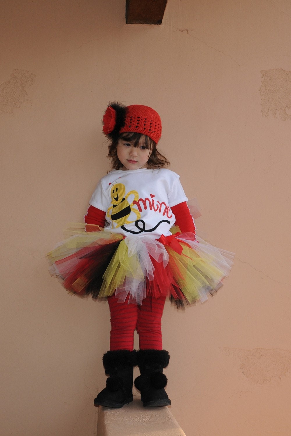 Bee My Valentine Tutu, Preschool Size