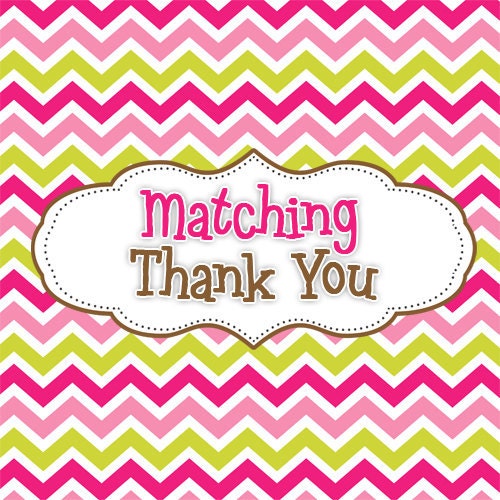 Matching Thank You (Digital File)