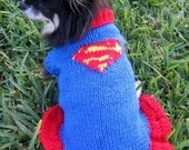 The Super Girl Sweater For Super Dog-M
