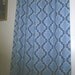 Pair of curtains, drapery panels, lined with poly cotton, P Kaufman, Luca, Sapphire, blue, 50 X 96 inches