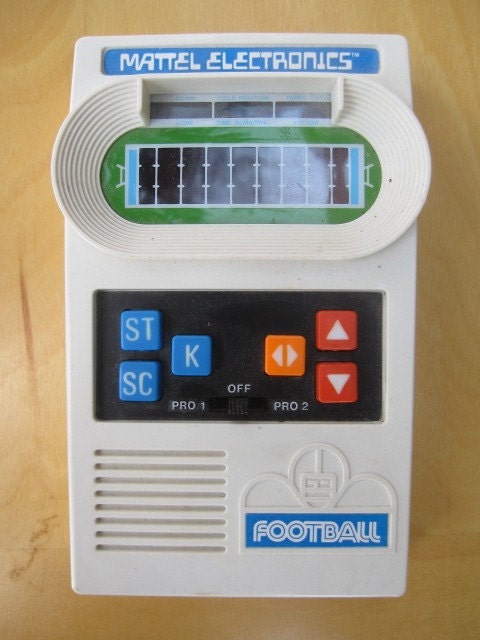 mattel electronic football