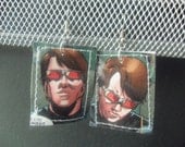Comic Earrings - Cyclops