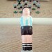 Football Men on Coat Rack - choose your colours