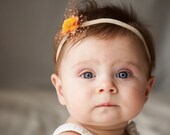 Ivy baby flower headband