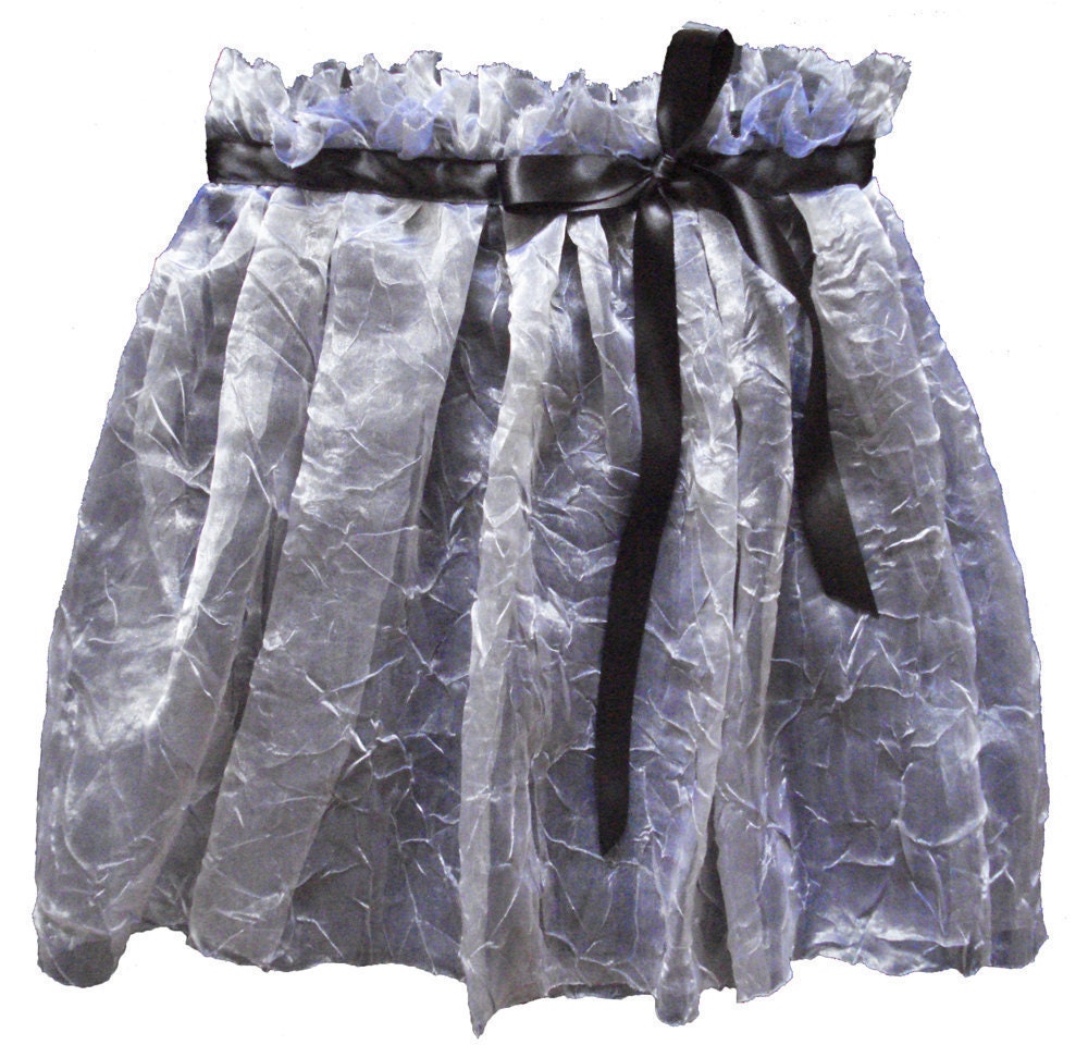 50 Shades of Grey Organza Evening Skirt -reserved for frank-