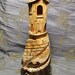 Fairy House Hand Carved Cedar - Magical