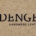 reserved listing for Ellie -- Hand-stitched Brown Leather Double Strapped Shoulder Bag (with express postage)
