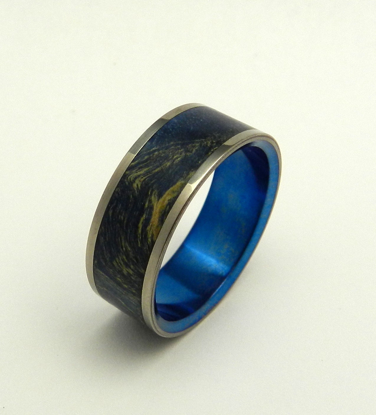 One Small Step - Wooden Wedding Rings