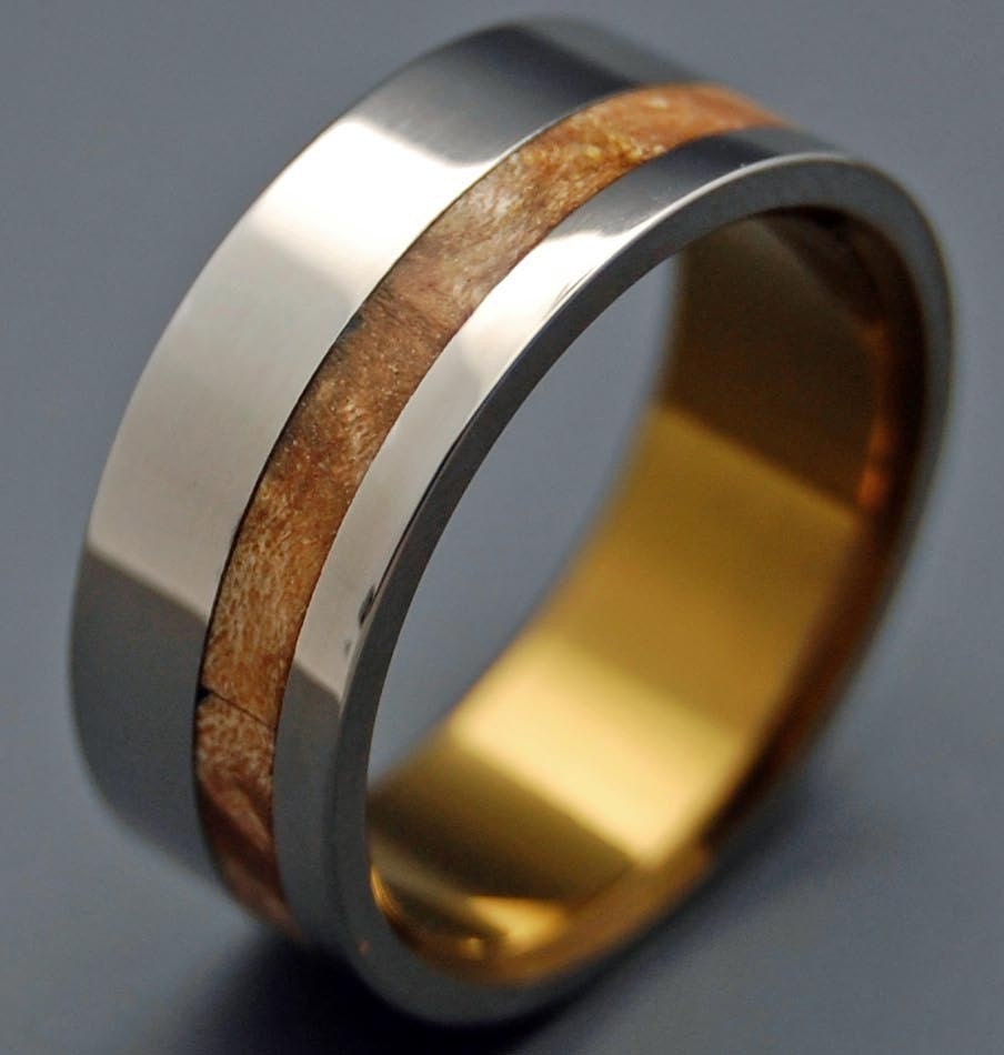 Silver Faun - Wooden Wedding Rings