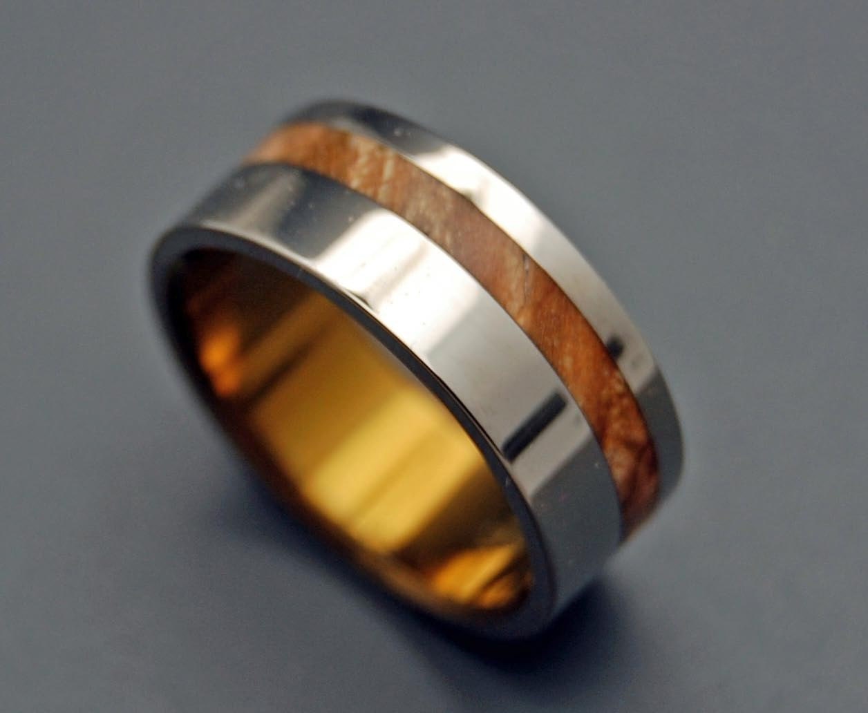 Silver Faun - Wooden Wedding Rings