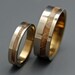 Silver Faun - Wooden Wedding Rings