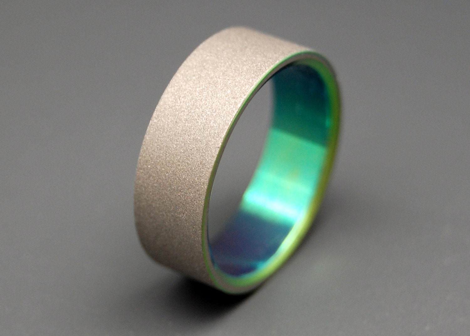 Midori - Titanium Wedding Bands