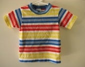 1970's child's vintage Carter's striped shirt size 1