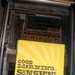 Good Morning Sunshine Typographic Letterpress Print