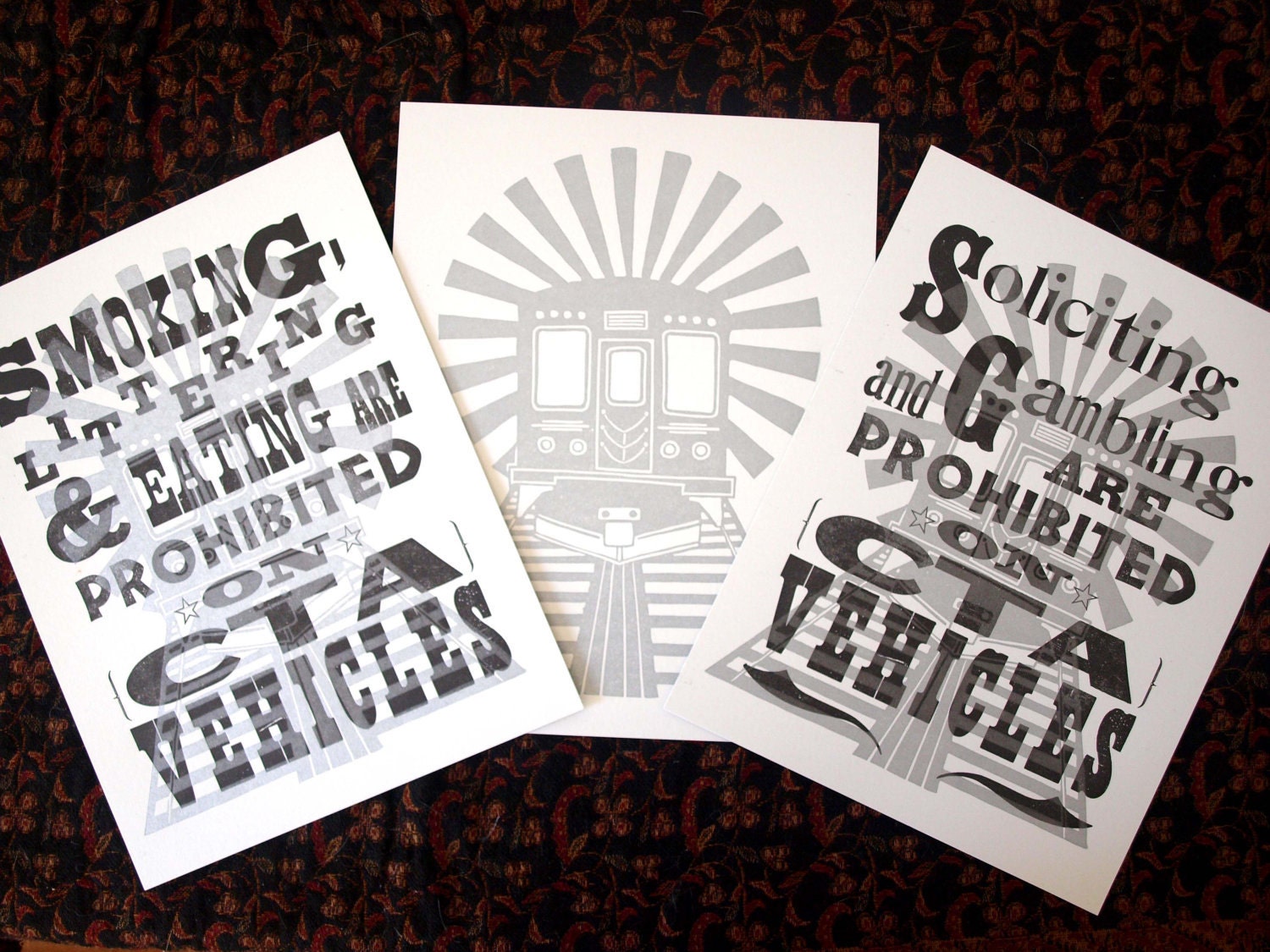 DISCOUNT CTA Bundle: 3 CTA Announcement Prints