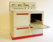 Vintage Childs Toy Tin Stove