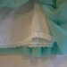 Vintage Turquoise Girls Kitty Dress by Ruth of Carolina