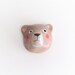 bear head brooch