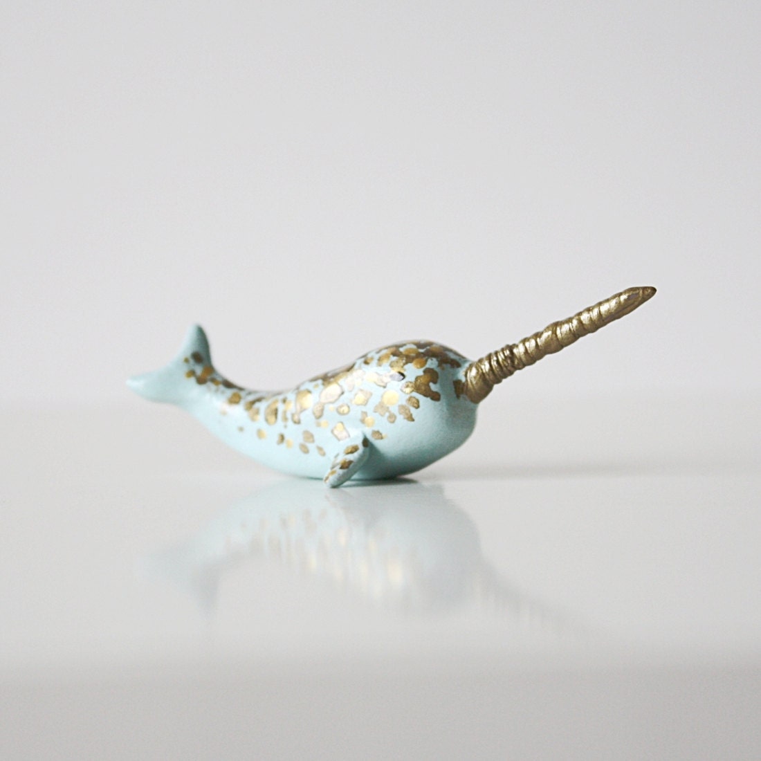 narwhal figurine totem animal