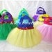 Set of 12 Disney Princesses Inspired Party Favor Tutu Bags