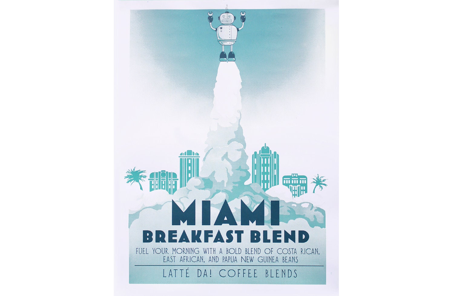 Miami Breakfast Blend Poster