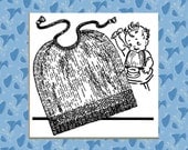 Vintage Knitted Baby Bib Vintage knitting 1949 PDF pattern