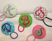 Monogrammed Pony Tail Holder buy 4 get one FREE
