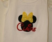 Minnie mouse tee or tank top